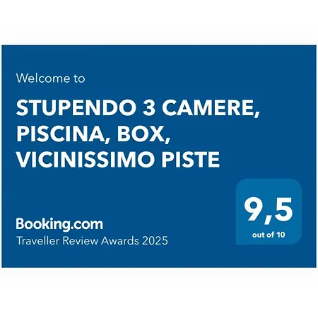 Lägenhet 6 Ospiti Con Piscina, 3 Camere, Box, 2 Min Piste - Snow Pool