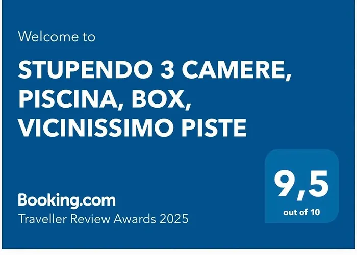 Lägenhet 6 Ospiti Con Piscina, 3 Camere, Box, 2 Min Piste - Snow Pool